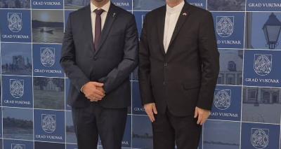 Sastanak veleposlanika Islamske Republike Iran i gradonačelnika grada Vukovara